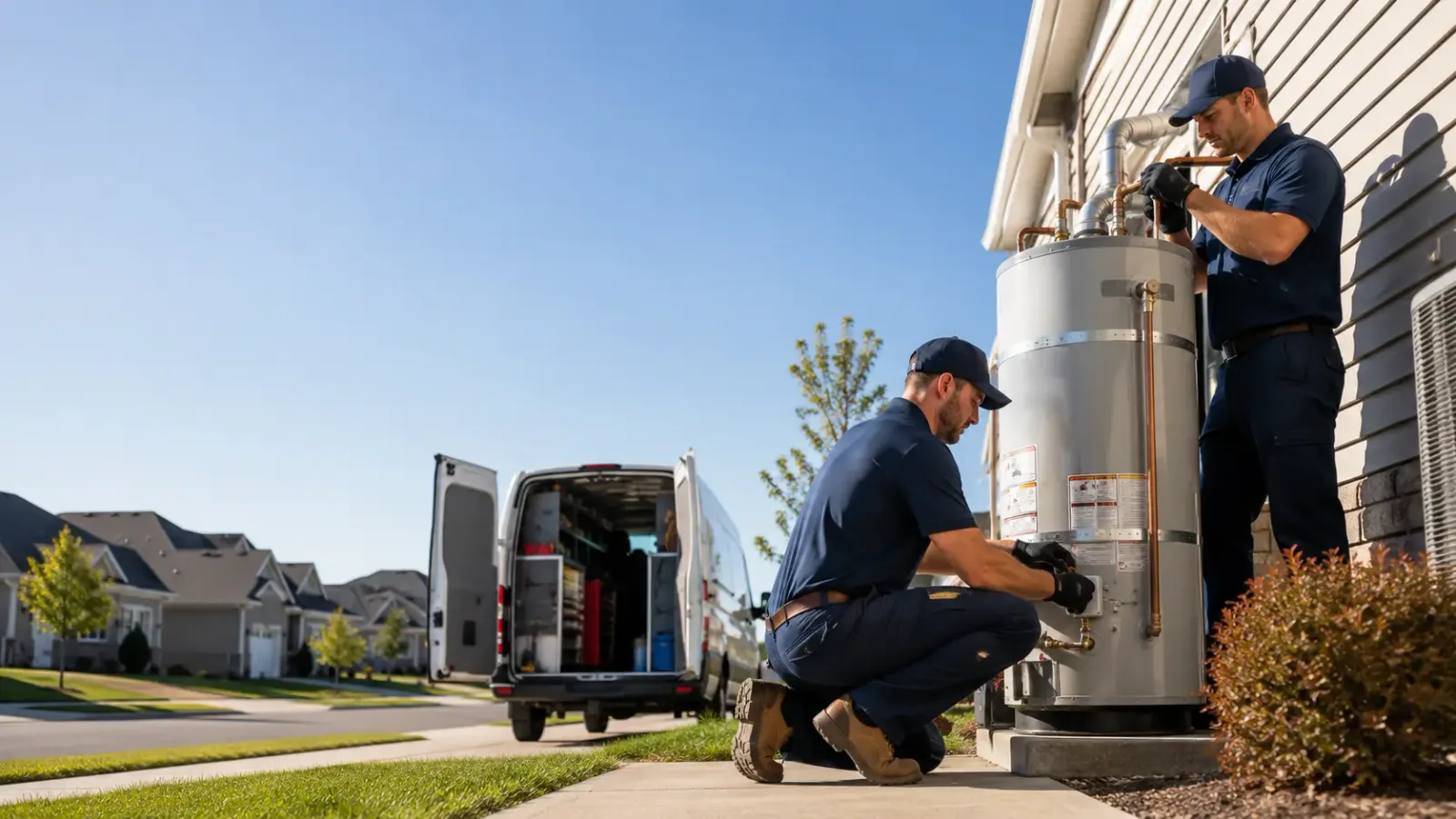 Water Heater Installation in Brewster, OH